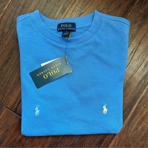 Kids polo by Ralph Lauren embroidered motif of signature Pony all over